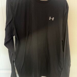 Under Armour Men's Black Long Sleeve Tee